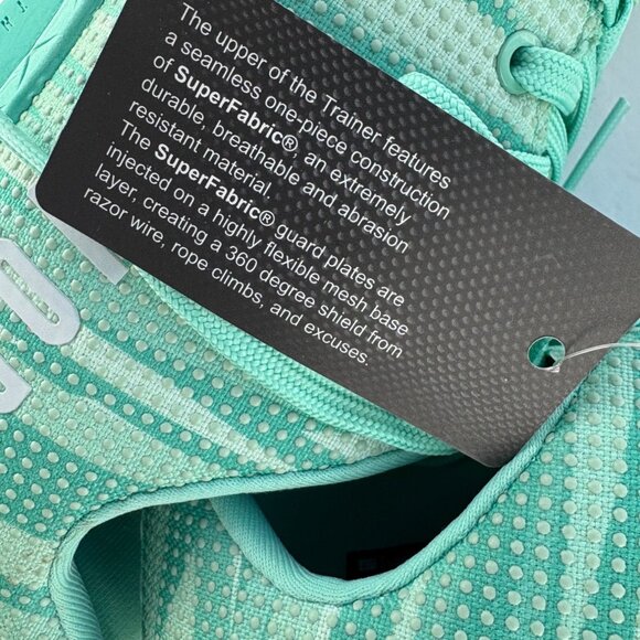 NOBULL Brand New Superfabric Trainer Sneaker Mint Green Women’s 10.5 / Men’s 9 - Picture 8 of 11